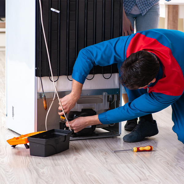 how much do you charge for refrigerator repair services in Milesville South Dakota